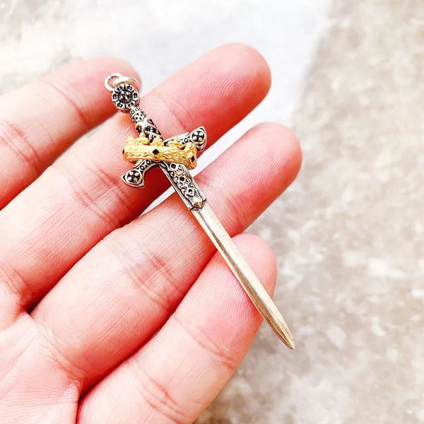 Silver Sword Pendant-ToShay.org