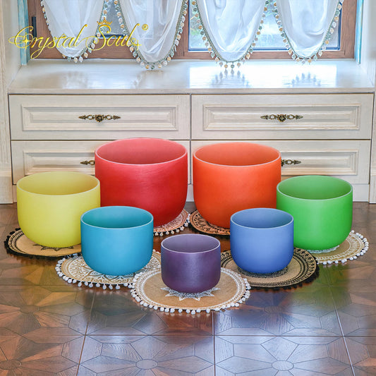 Chakra Crystal Singing Bowls-ToShay.org
