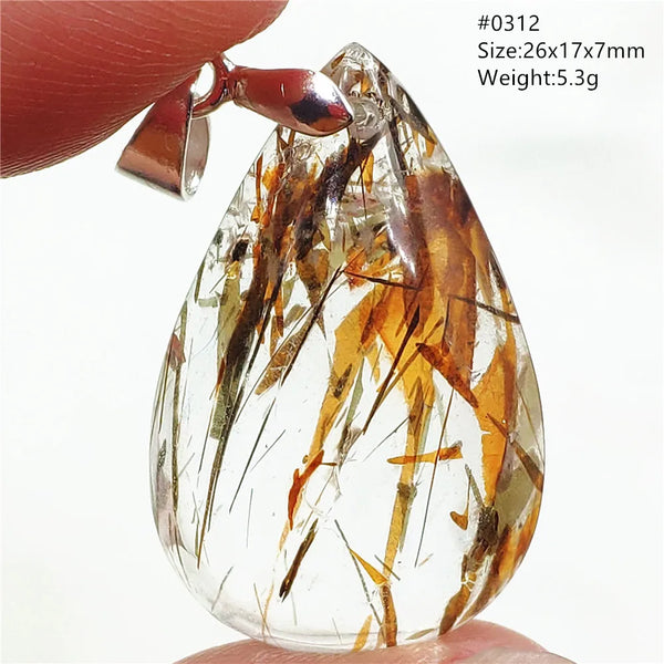 Copper Black Rutilated Quartz-ToShay.org
