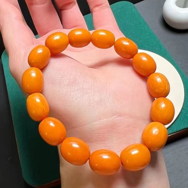 Orange Amber Bracelet-ToShay.org