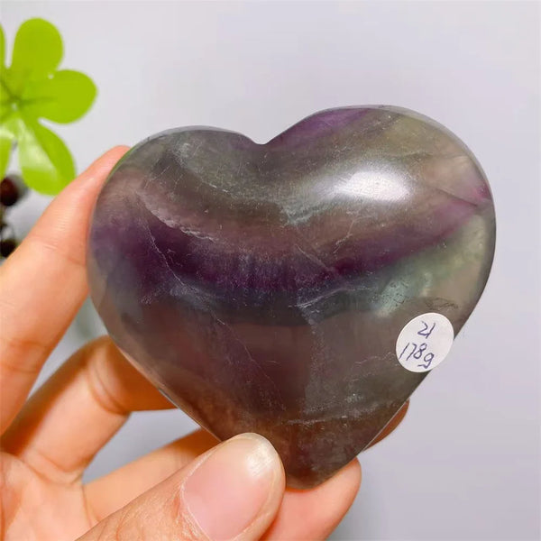 Rainbow Fluorite Hearts-ToShay.org
