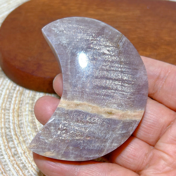 Blue Falshy Moonstone Moon-ToShay.org