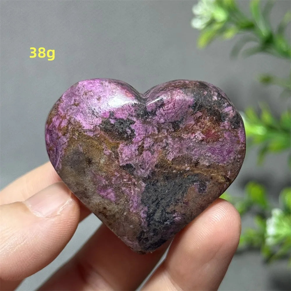 Pink Cobalt Calcite Heart-ToShay.org