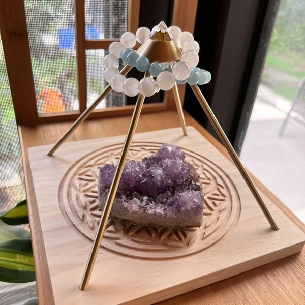 Copper Crystal Clearing Pyramid-ToShay.org