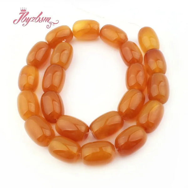 Red Agate Column Beads-ToShay.org