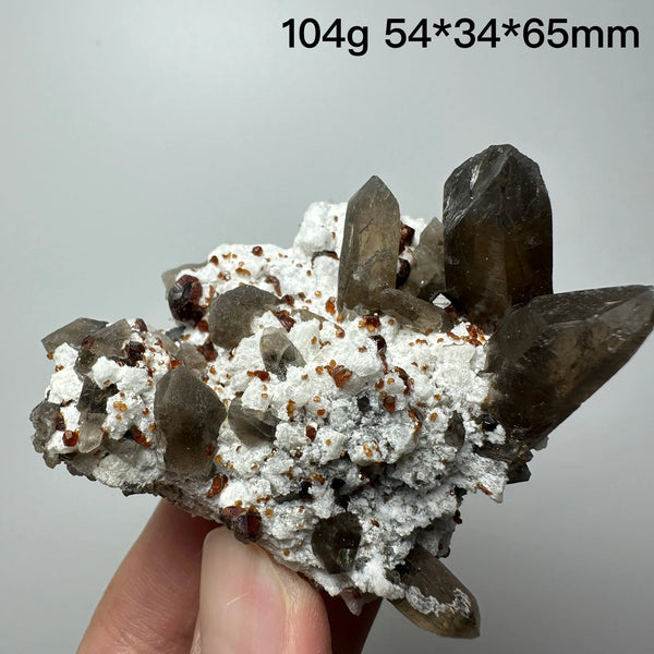 Smokey Tea Crystal Cluster-ToShay.org