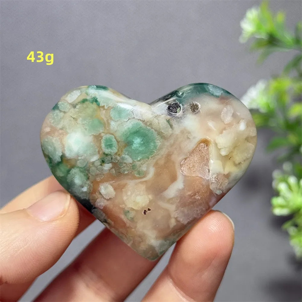 Green Cherry Blossom Agate-ToShay.org