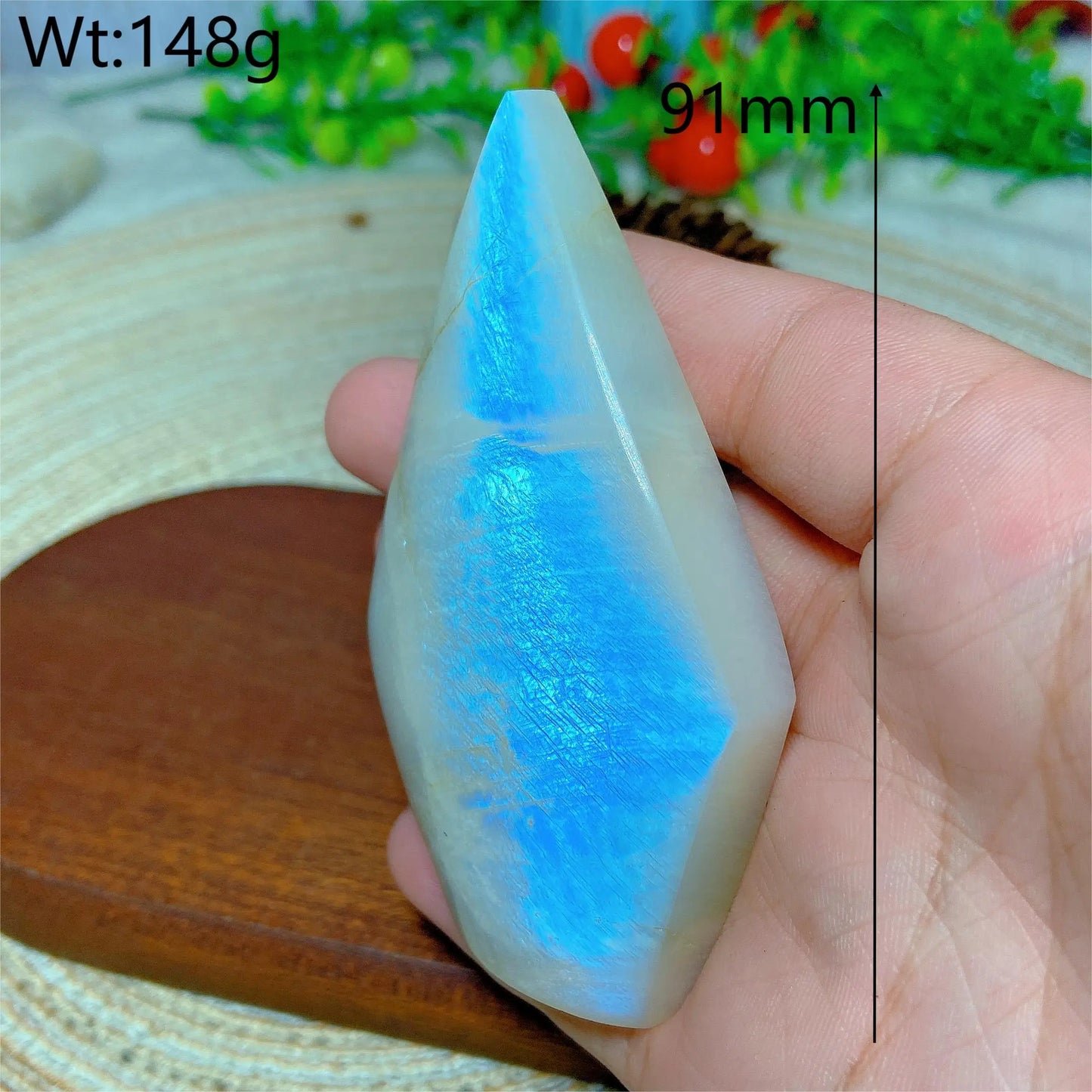 Blue Flash Moonstone-ToShay.org