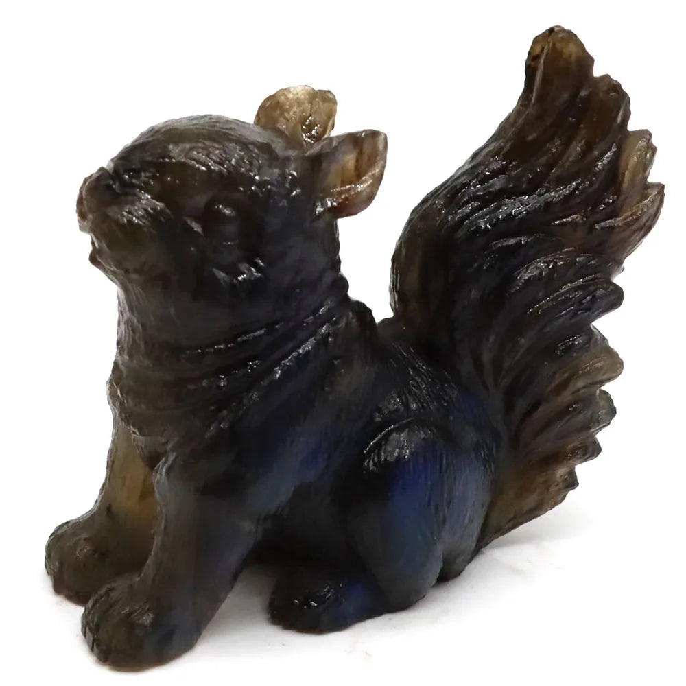 Blue Labradorite Squirrel-ToShay.org