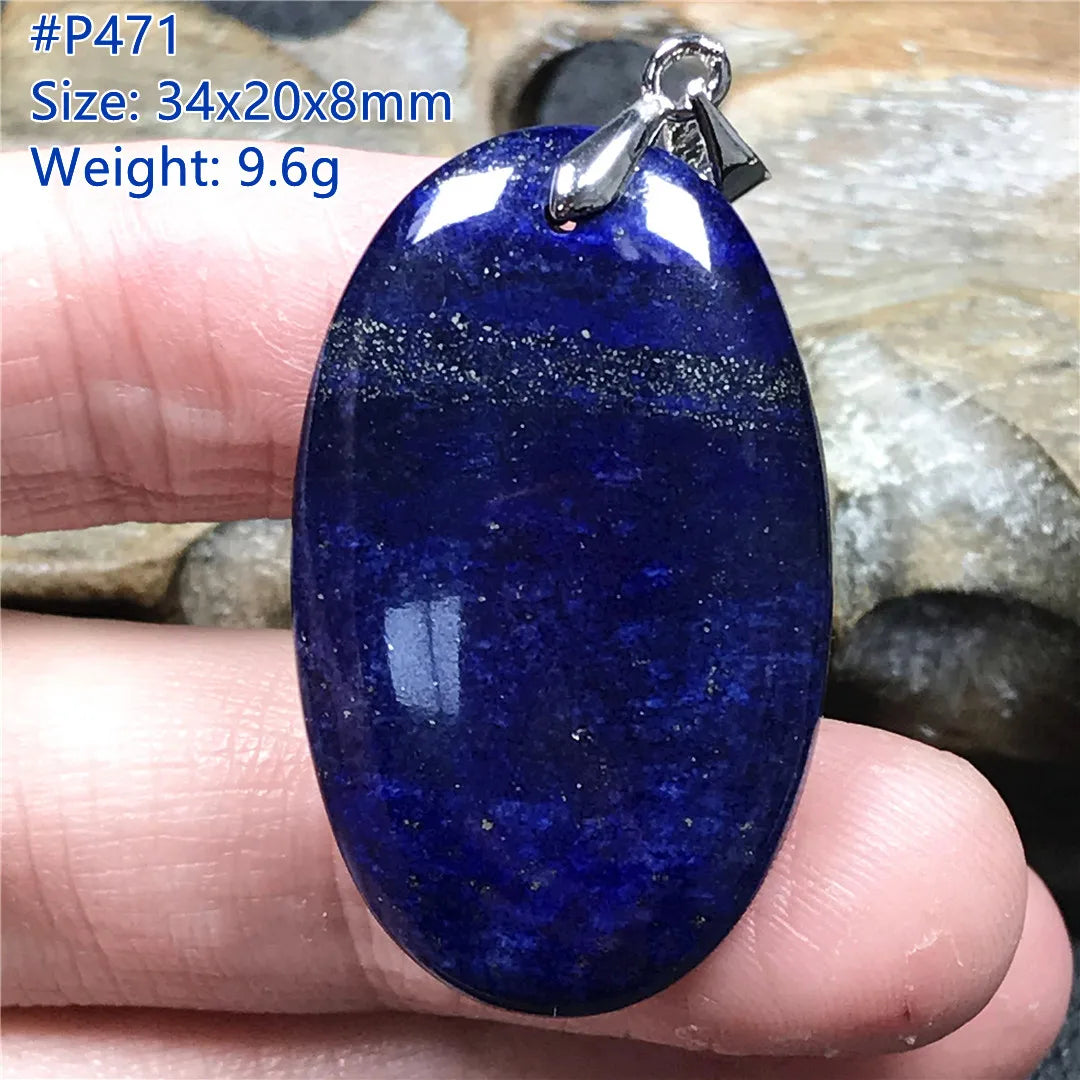 Blue Lapis Lazuli Pendant-ToShay.org