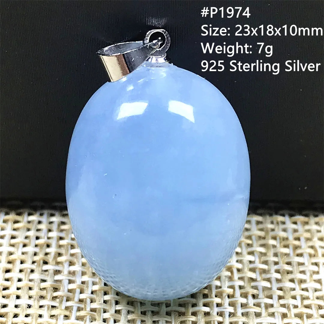 Blue Aquamarine Pendent-ToShay.org