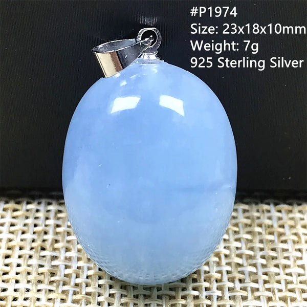 Blue Aquamarine Pendent-ToShay.org