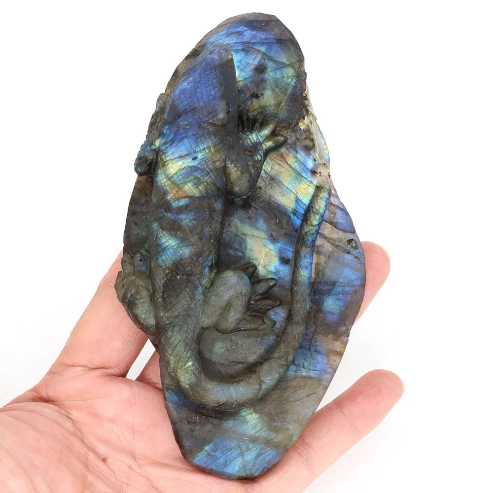 Blue Labradorite Gecko-ToShay.org