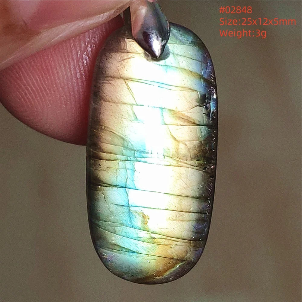 Blue Light Labradorite Pendant-ToShay.org