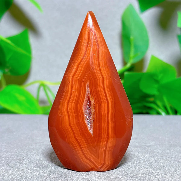 Orange Carnelian Crystal Torch-ToShay.org