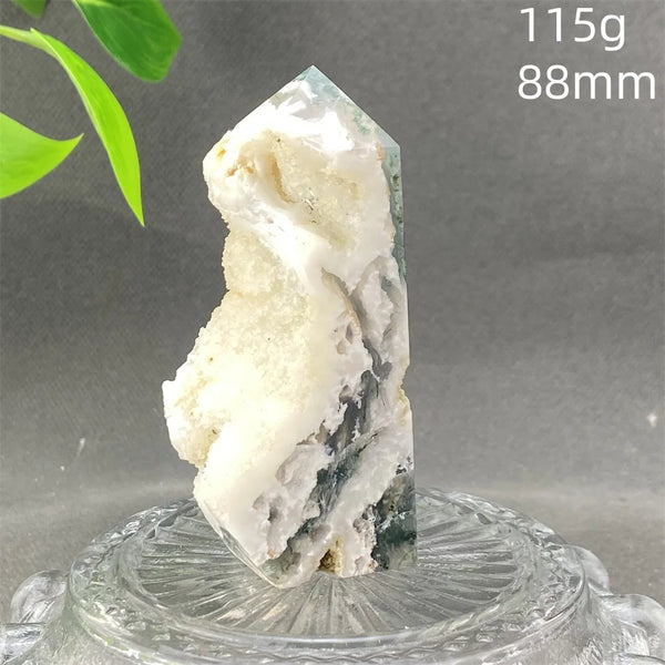 Green Aquatic Agate Point-ToShay.org