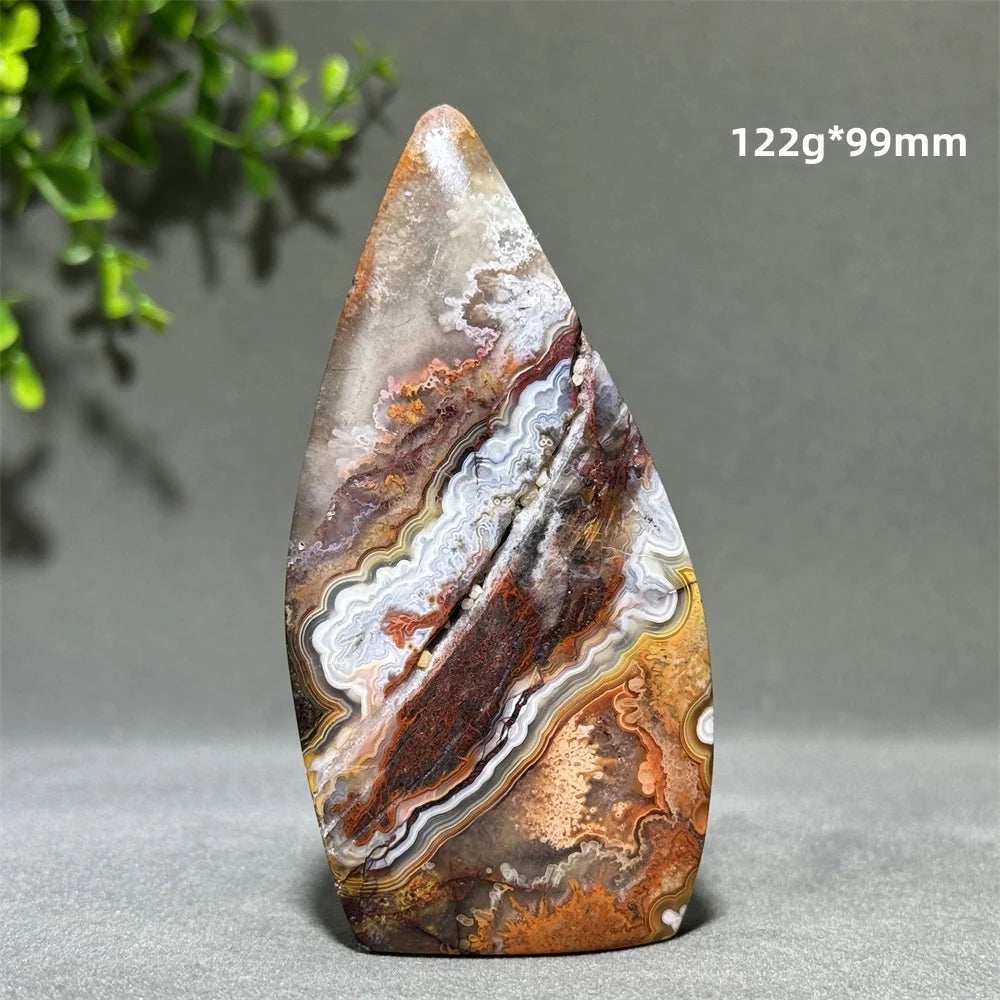 Red Agate Torch-ToShay.org