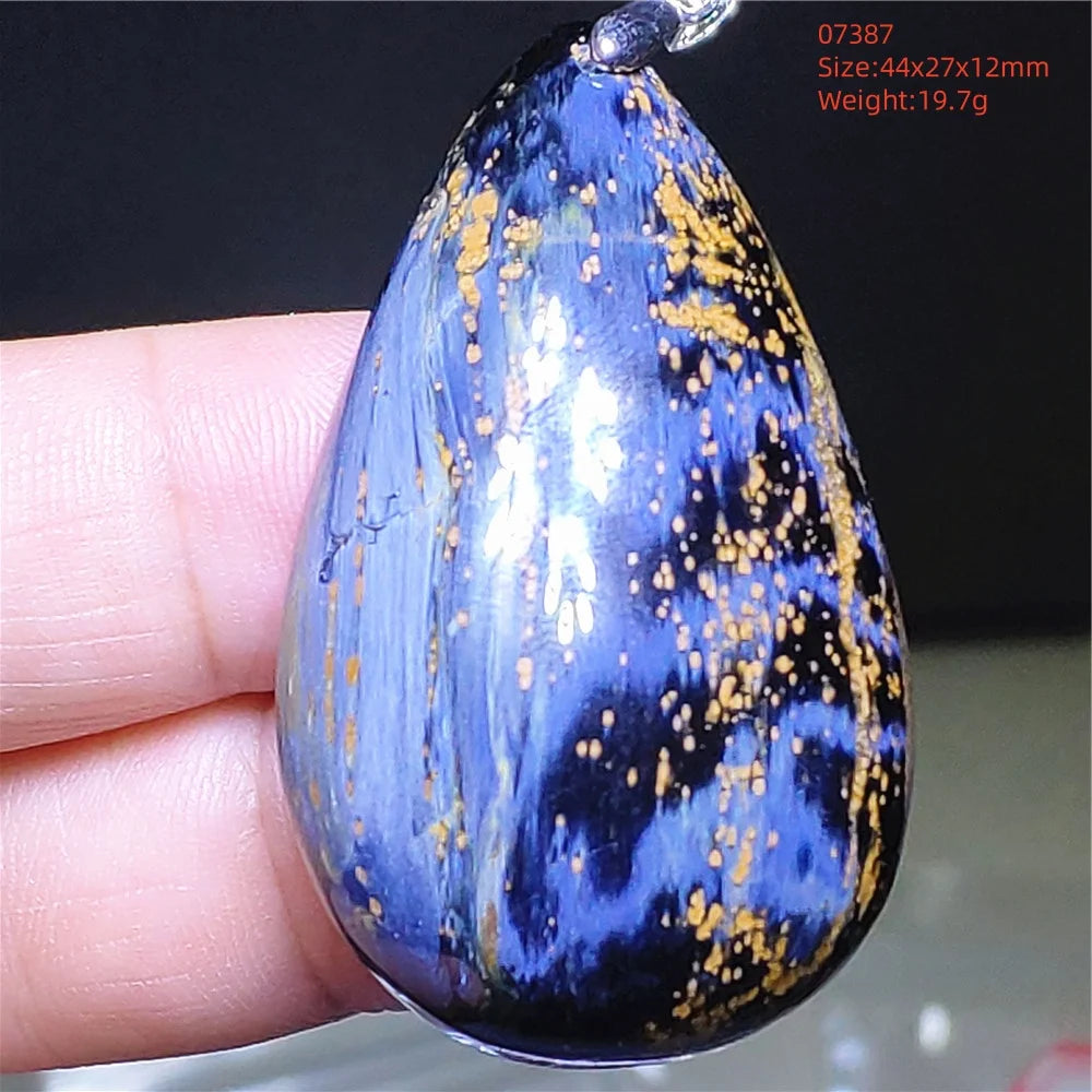 Blue Pietersite Pendant-ToShay.org