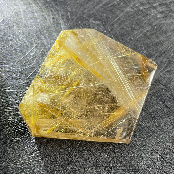 Gold Rutilated Quartz Crystal-ToShay.org