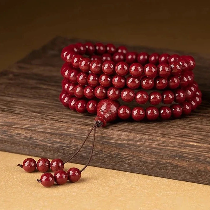 Red Sandalwood Prayer Beads-ToShay.org