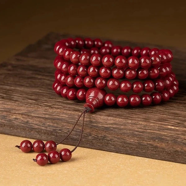Red Sandalwood Prayer Beads-ToShay.org