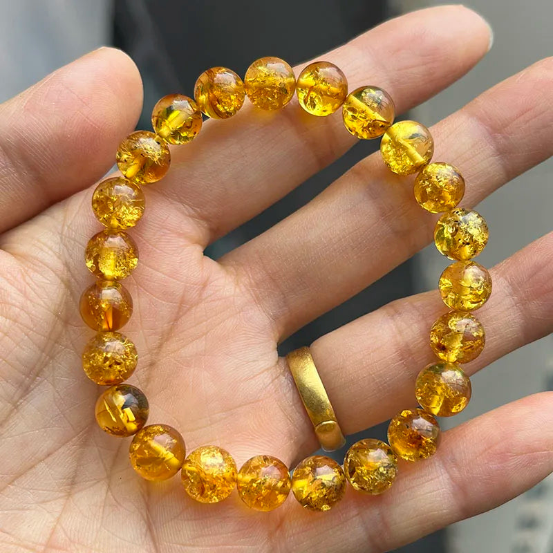 Yellow Amber Bracelet-ToShay.org