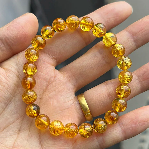 Yellow Amber Bracelet-ToShay.org