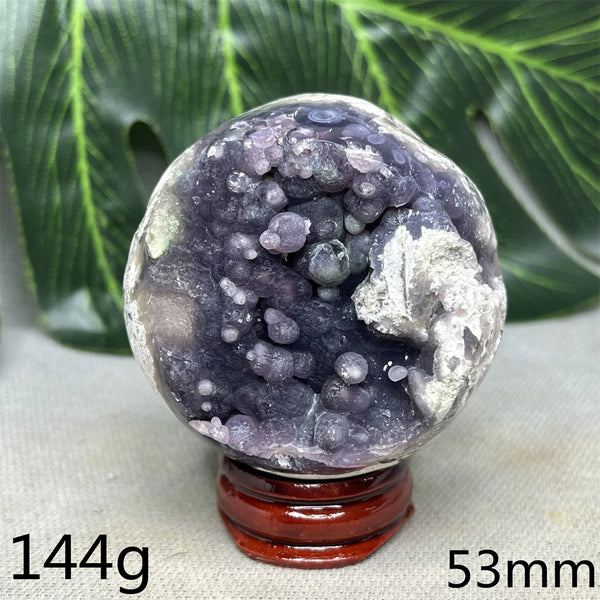 Purple Grape Agate Cluster-ToShay.org