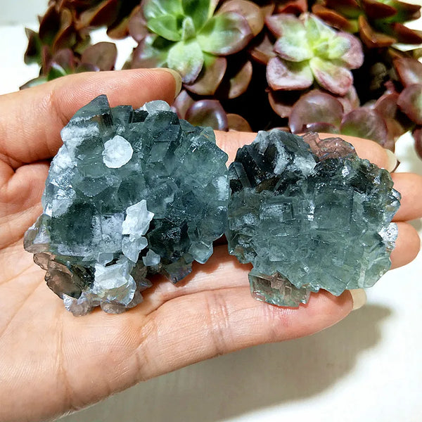 Blue Fluorite Crystal-ToShay.org