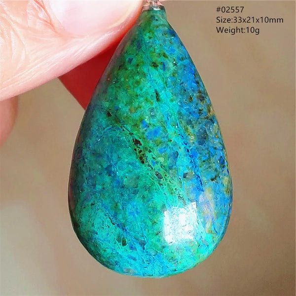 Blue Azurite Pendant-ToShay.org