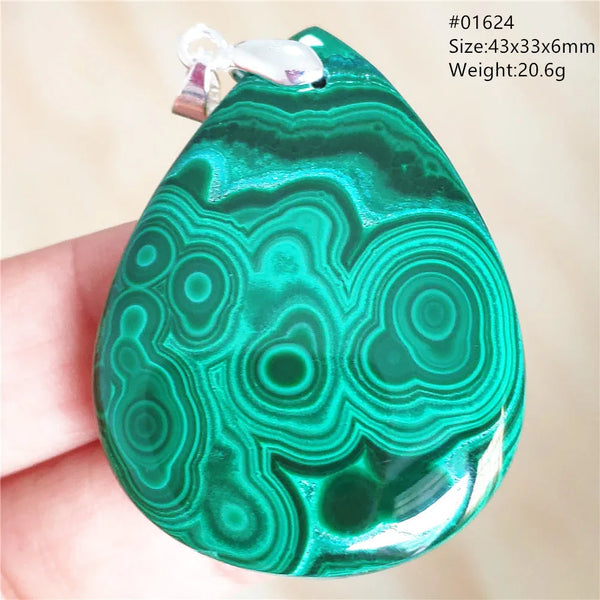 Green Malachite Pendant-ToShay.org