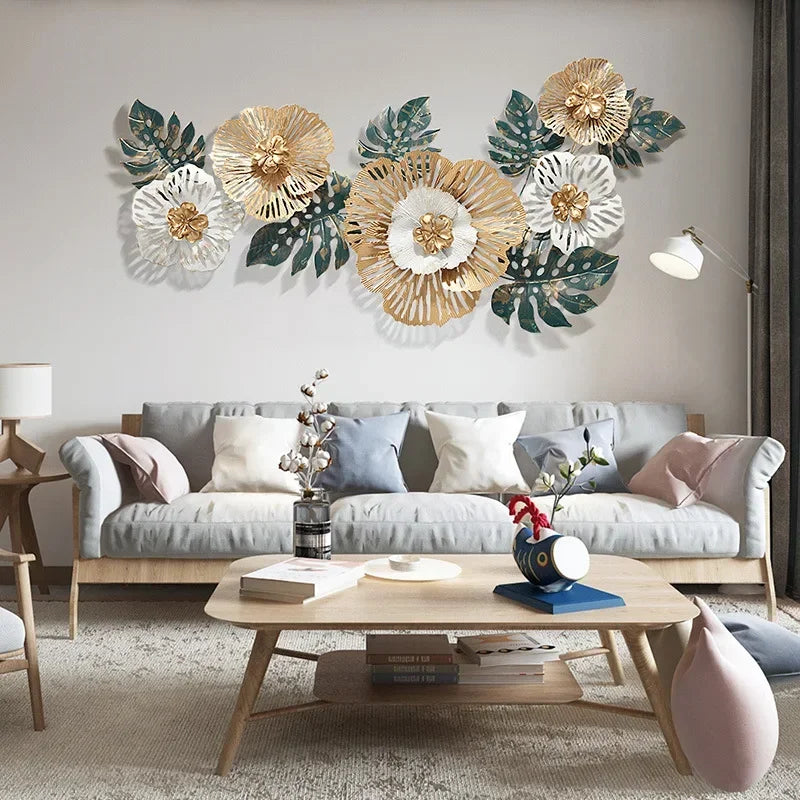 Flower Iron Wall Art-ToShay.org