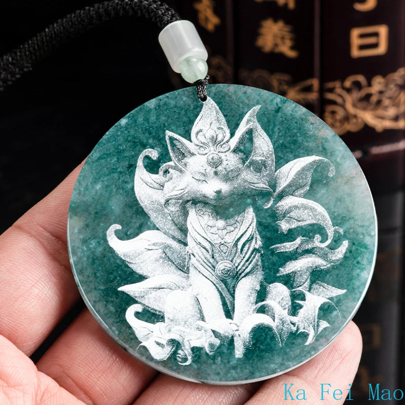 Green Jadeite Pendant-ToShay.org
