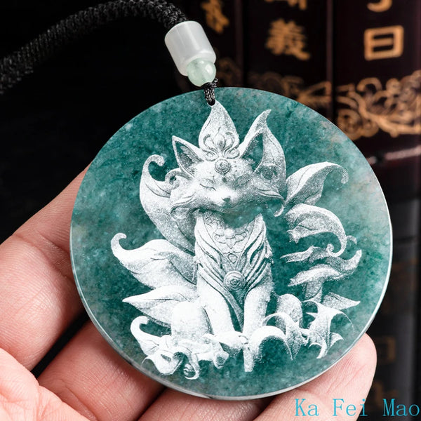 Green Jadeite Pendant-ToShay.org