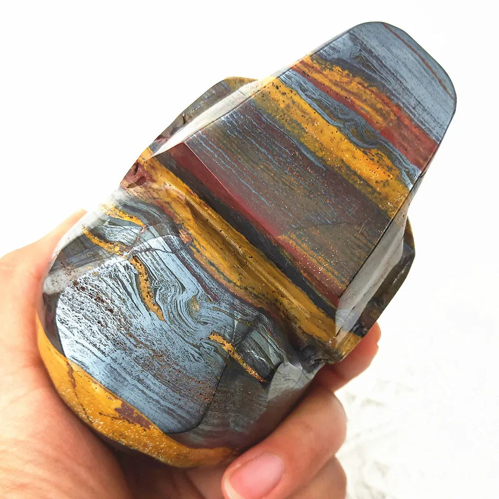 Yellow Tiger Eye Skull-ToShay.org