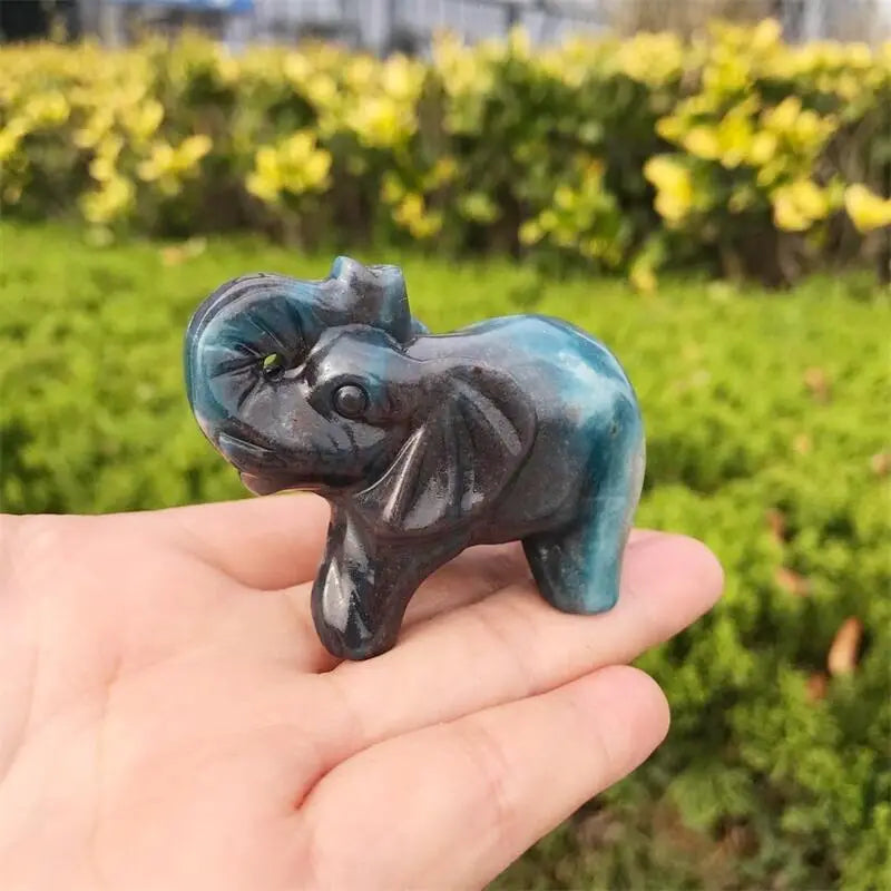 Blue Trolleite Elephant-ToShay.org