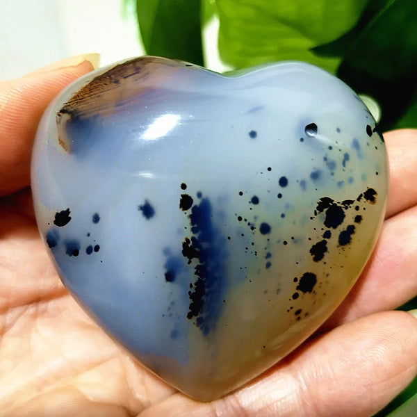 Green Moss Agate Heart-ToShay.org