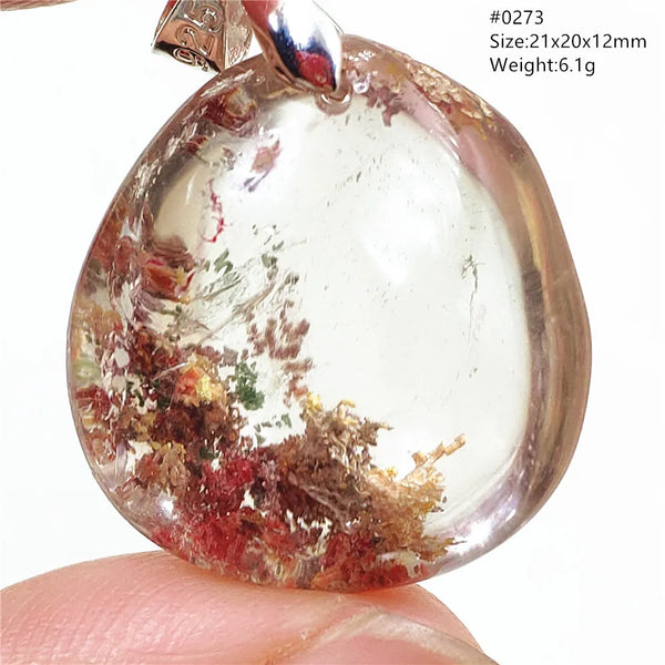 Green Phantom Quartz Pendant-ToShay.org