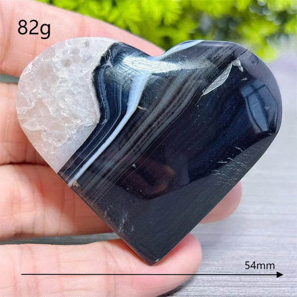 Black Agate Heart-ToShay.org