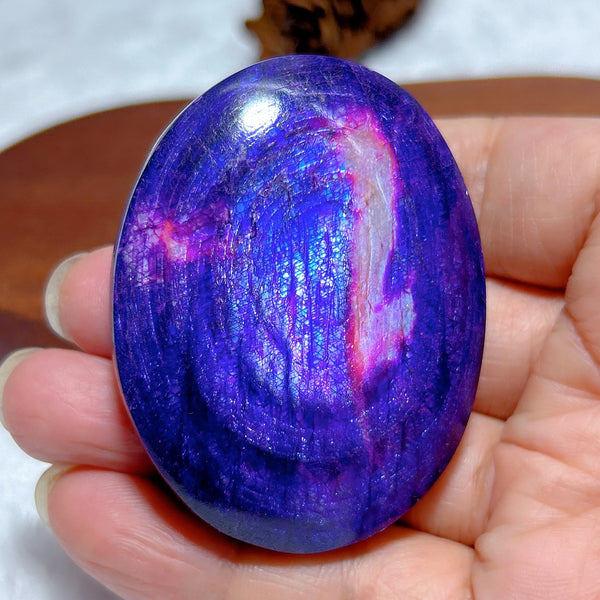 Violet Rainbow Moonstone-ToShay.org