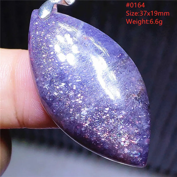 Blue Blood Red Lolite Pendant-ToShay.org