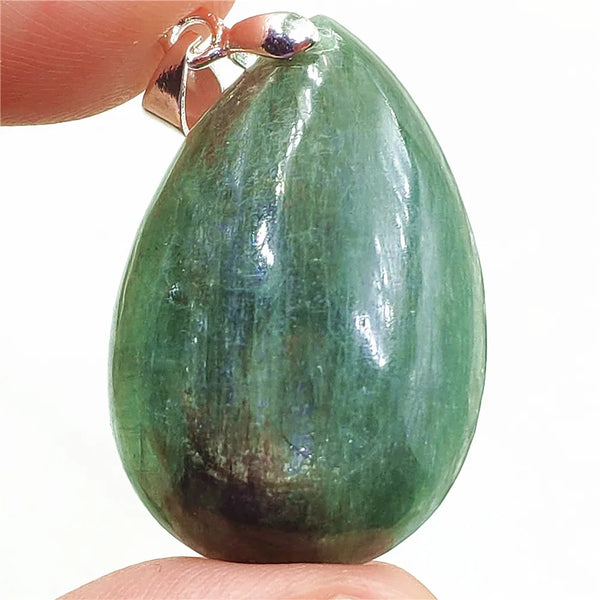 Green Blue Kyanite Pendant-ToShay.org
