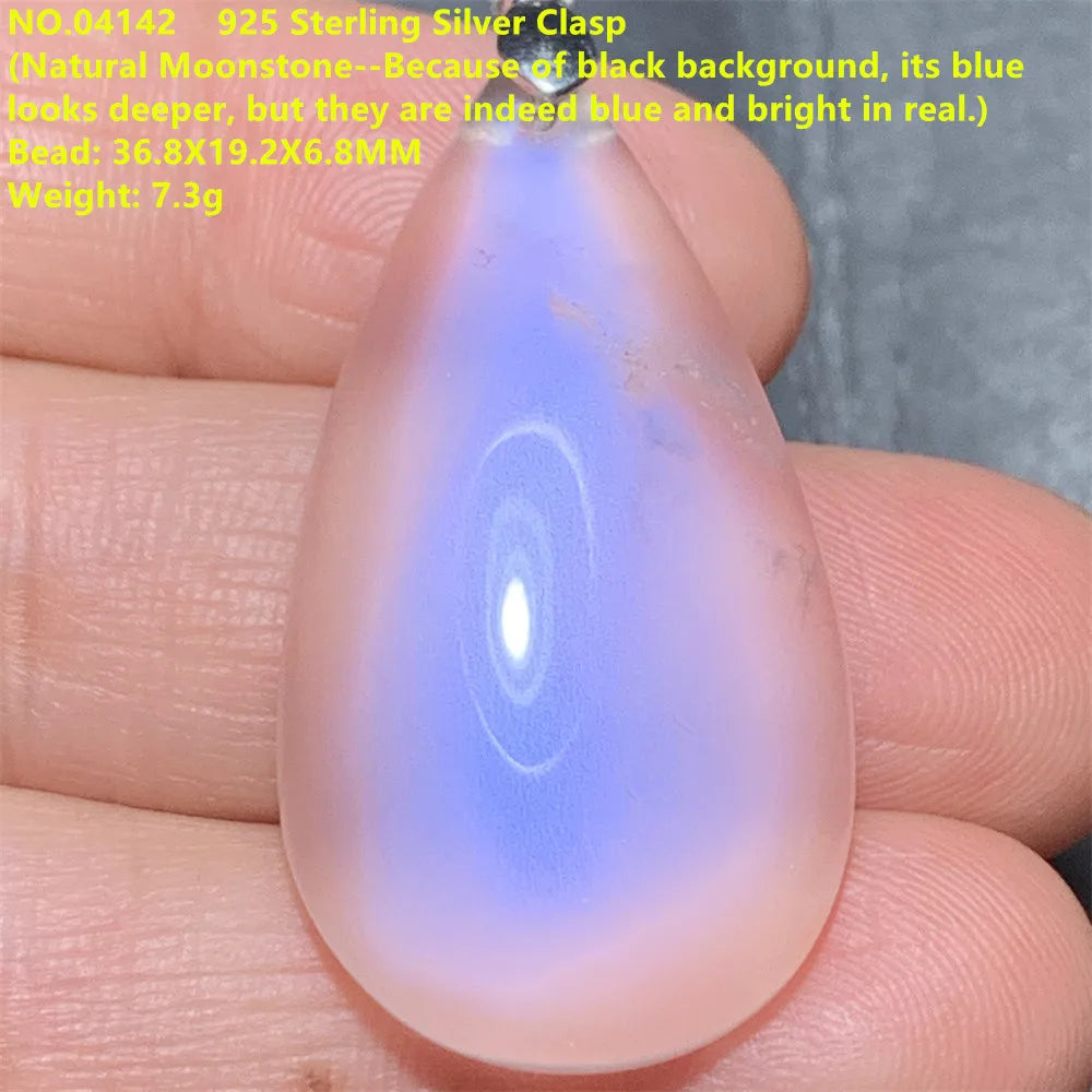 Blue Light Moonstone Pendants-ToShay.org