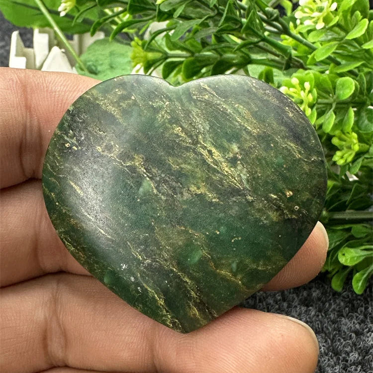 Green Emerald Stone Heart-ToShay.org