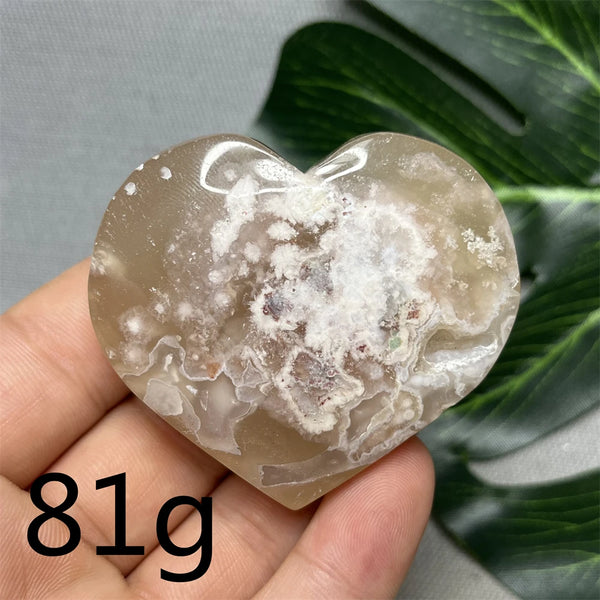 Pink Amethyst Agate Heart-ToShay.org