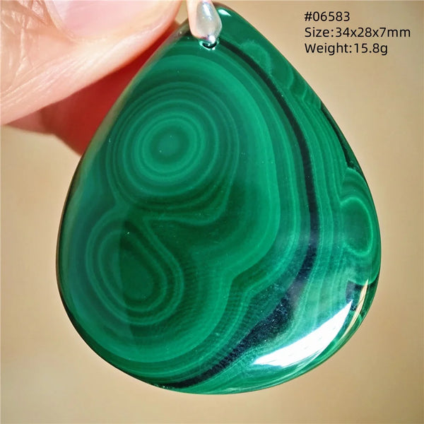 Green Malachite Pendant-ToShay.org