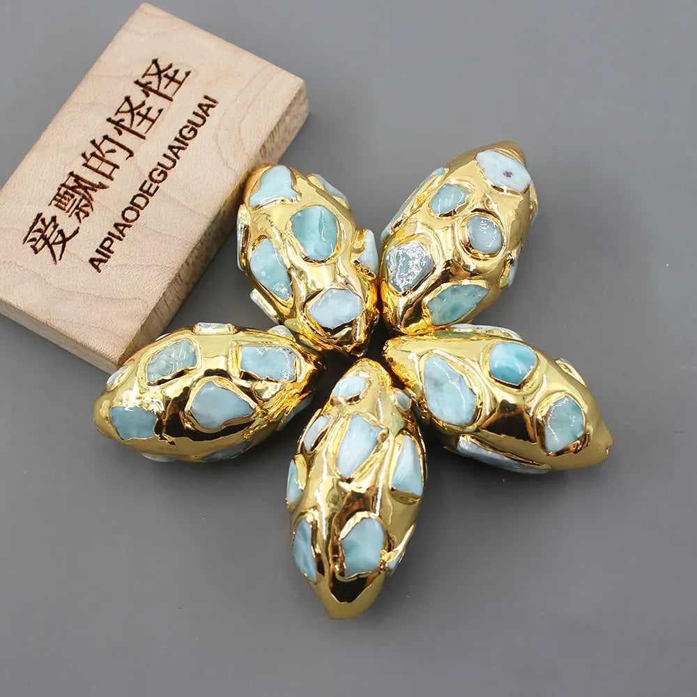 Blue Larimar Beads-ToShay.org