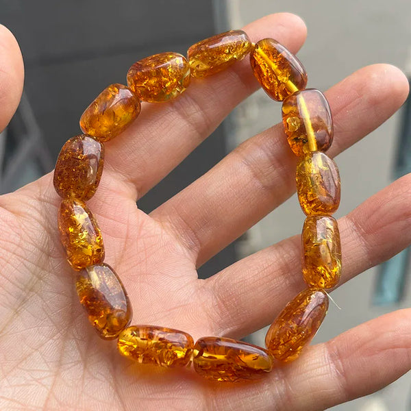 Yellow Amber Bracelets-ToShay.org