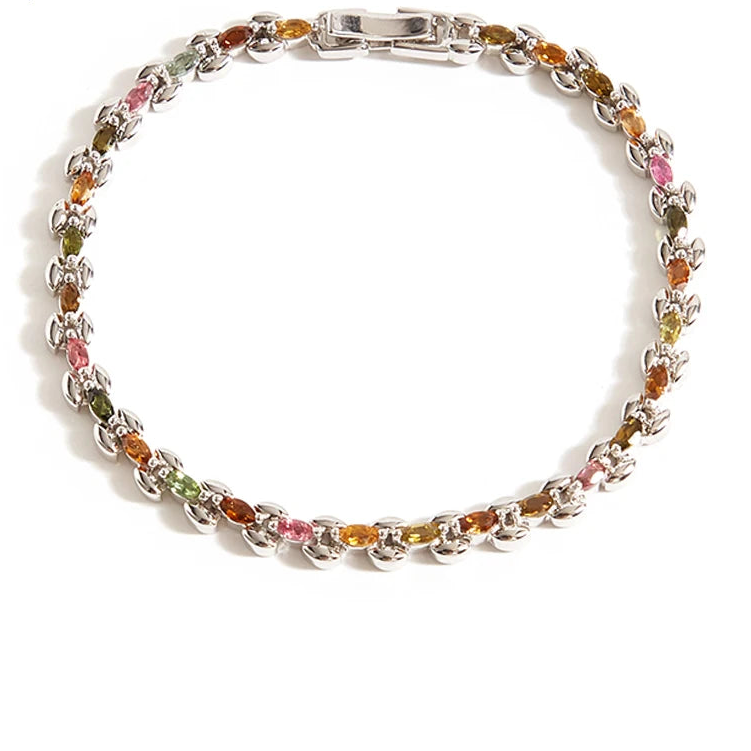 Mixed Tourmaline Bracelet-ToShay.org