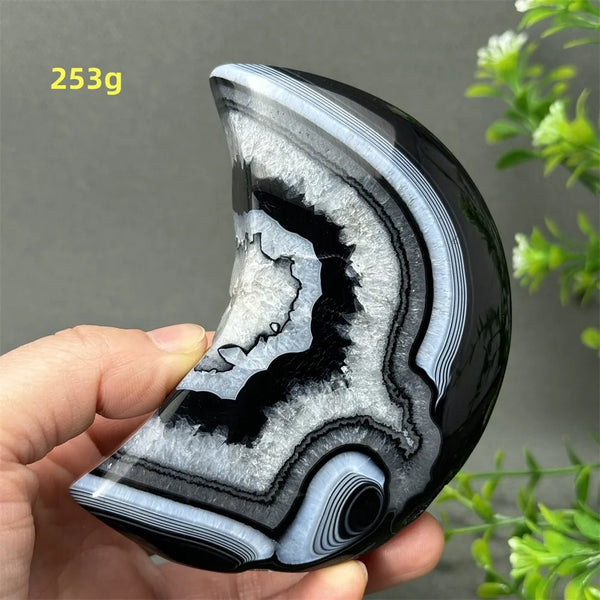Black Agate Moon-ToShay.org